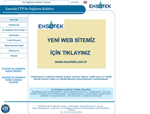 Tablet Screenshot of ensotek.com